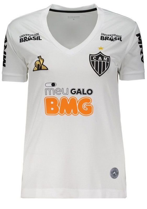 Camisa feminina oficial Le Coq Sportifi Atletico Mineiro 2019 II 